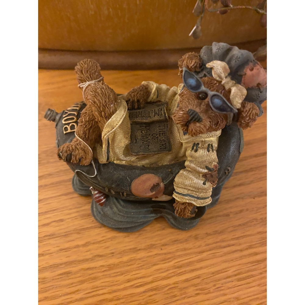 Boyds Bears & Friends The Bearstone Collection Imaβ Chillin Takin It Easy 1999